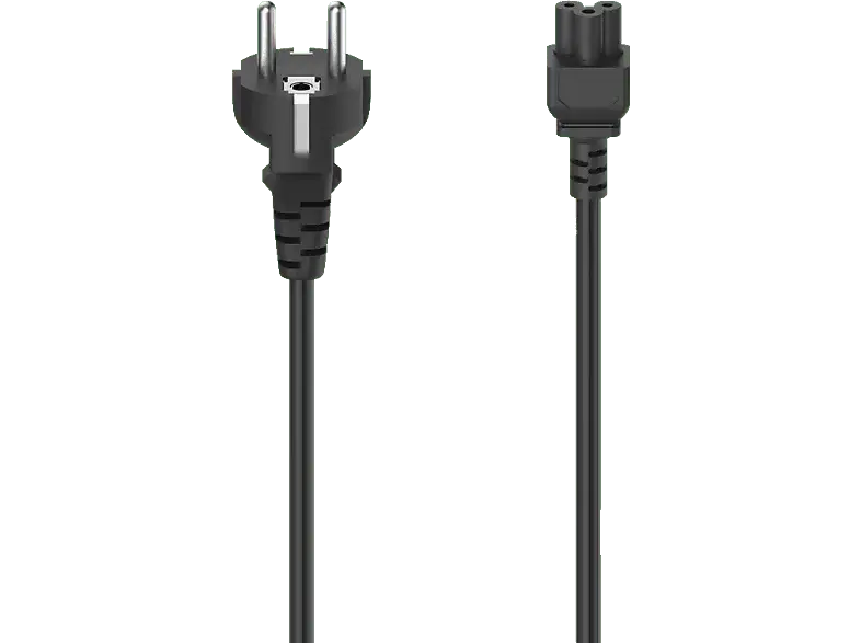 HAMA Câble d'alimentation 3-pin 2.5 m Noir (200736)
