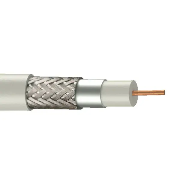 Cable coaxial tv 19 vatc 50 m blanco nexans