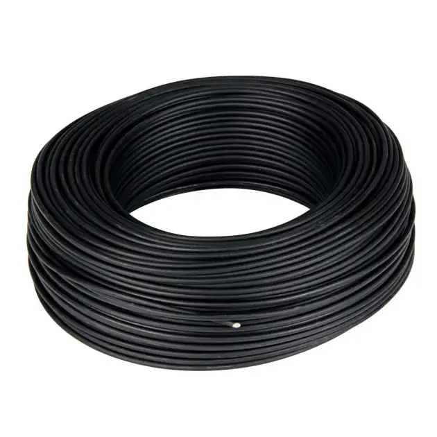 Cable h07v-k 1 x 2,5 - 25 m negro nexans
