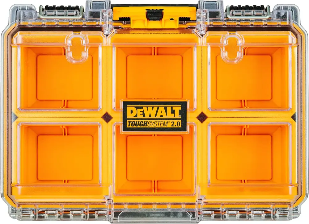 Organizador Compacto Profundo TougSystem 2.0 DEWALT DWST08020 Montaje en Pared