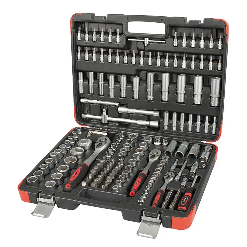 Organizador Premium con Ganchos Mal.her.171.pzas.1/4' 3/8'