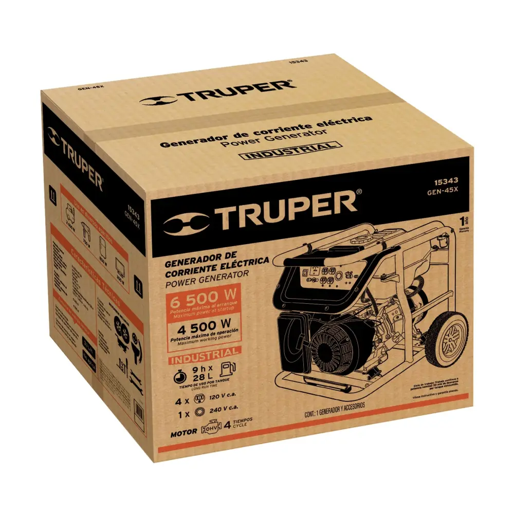 Caja Fuerte de Pared Caja de empaque de repuesto para GEN-45X, Truper