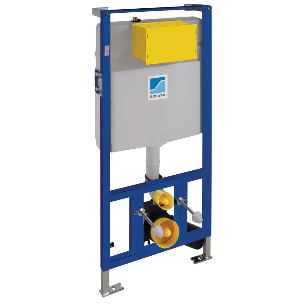 Cassetta incasso Schwab modello 'Duplo Wc 199' per pareti cartongesso