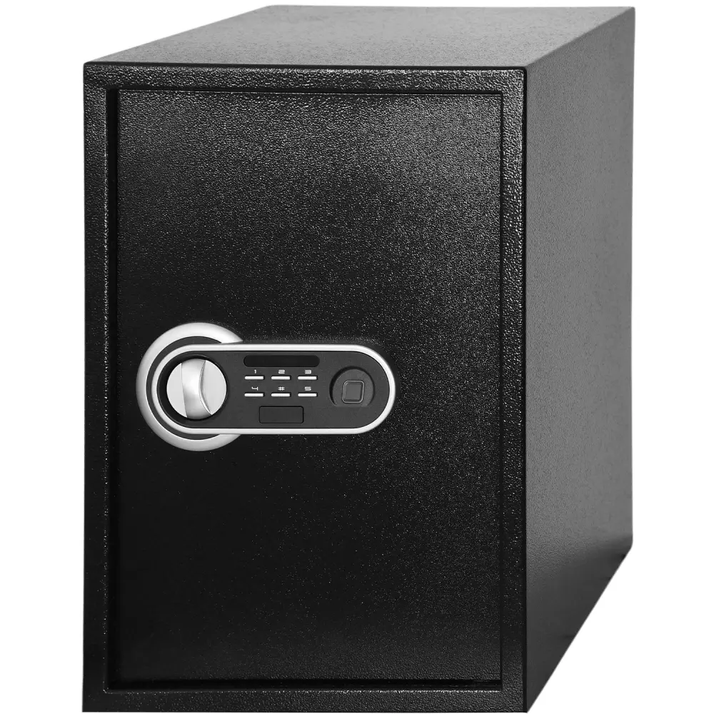 Cerrojo Electrónico Caja Fuerte Biometrica Seguridad Con pantalla Huella Dactilar Gutstark Home 35x37x50