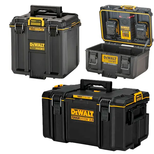 Combo Dewalt TOUGHSYSTEM + Cargador para el Hogar