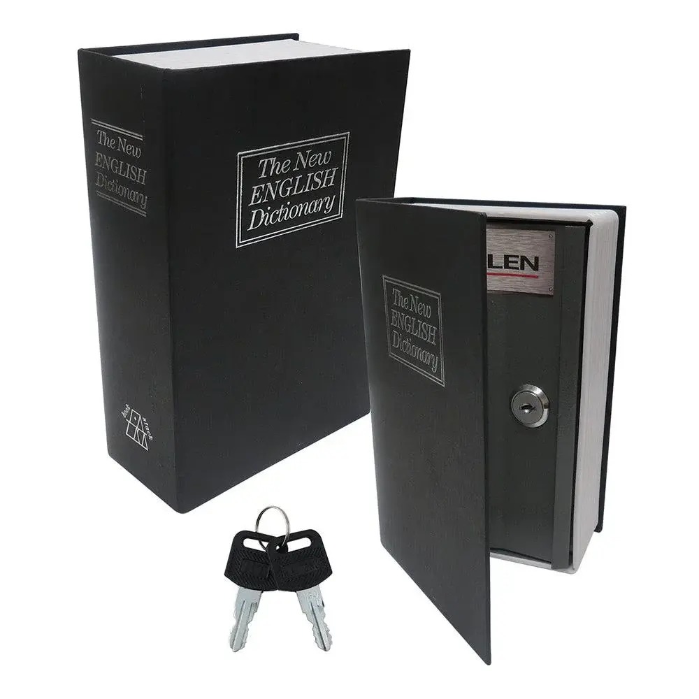 Resistente al Fuego Certificado Caja De Seguridad Tipo Libro Dpb005 240x155x55mm