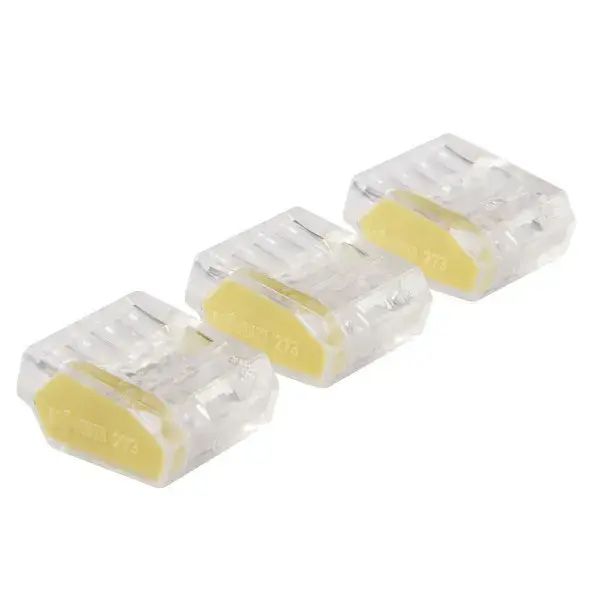 Regletas de conexión 4 vías 1-2,5mm diall 15 uds