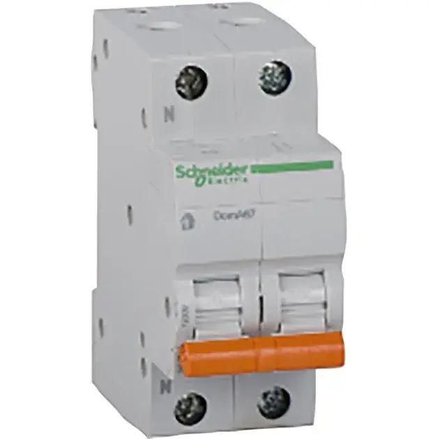 Magnetotérmico 1 polo + neutro 16 amperios schneider