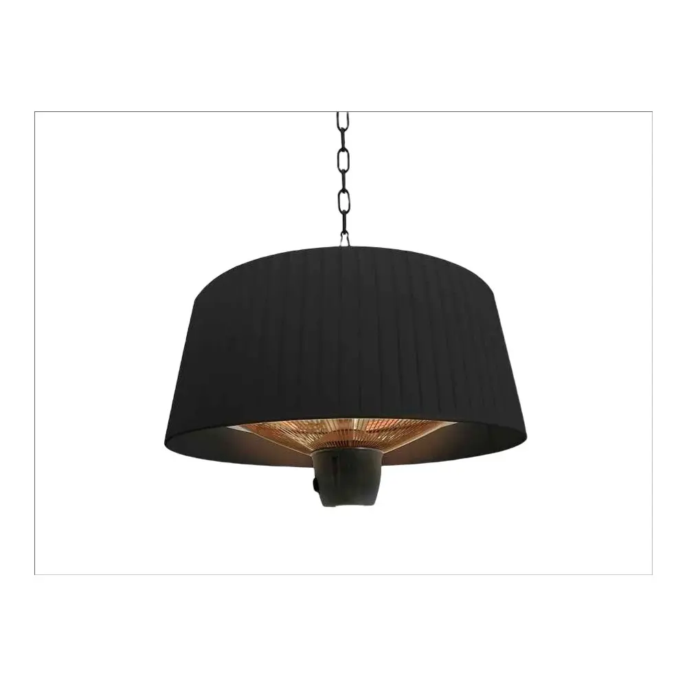 Estufa para colgar heat i color negro Schuller