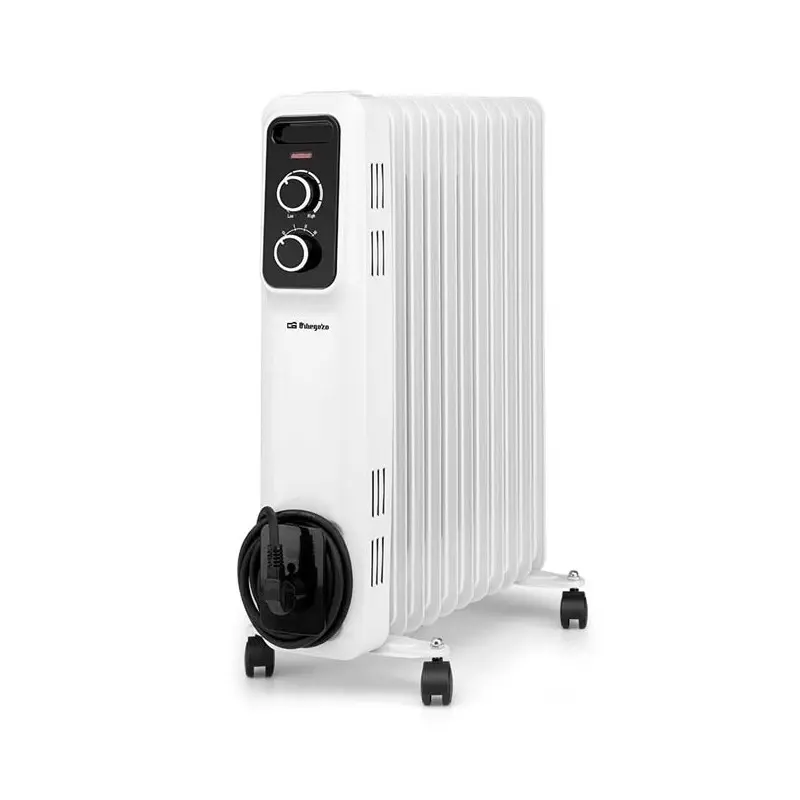 Radiador de aceite orbegozo 2500 w - 11 elementos caloríficos. Suinga