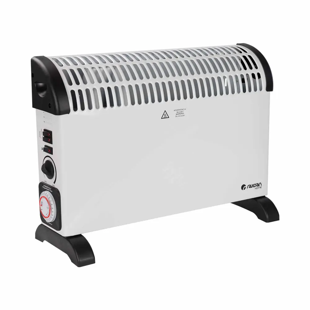 Convector con turbo y temporizador 2000w blanco thinia home