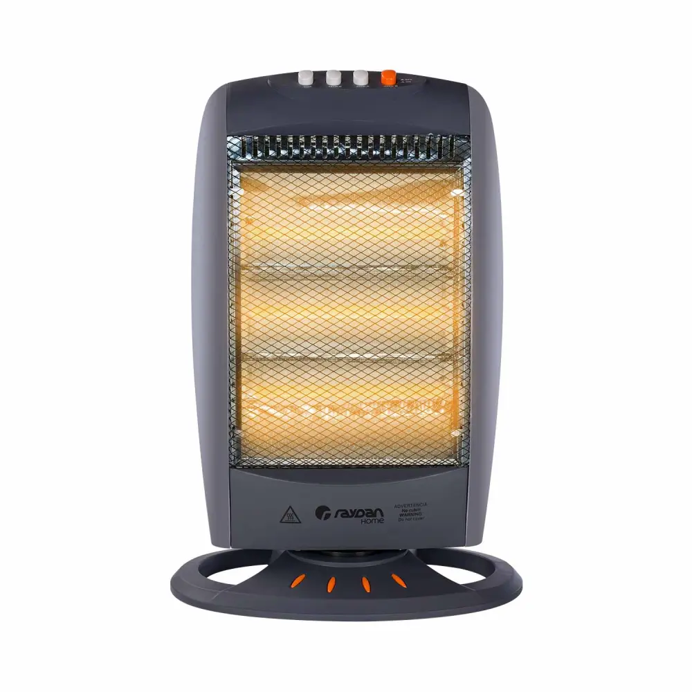 Estufa halógena oscilante 1200w thinia home