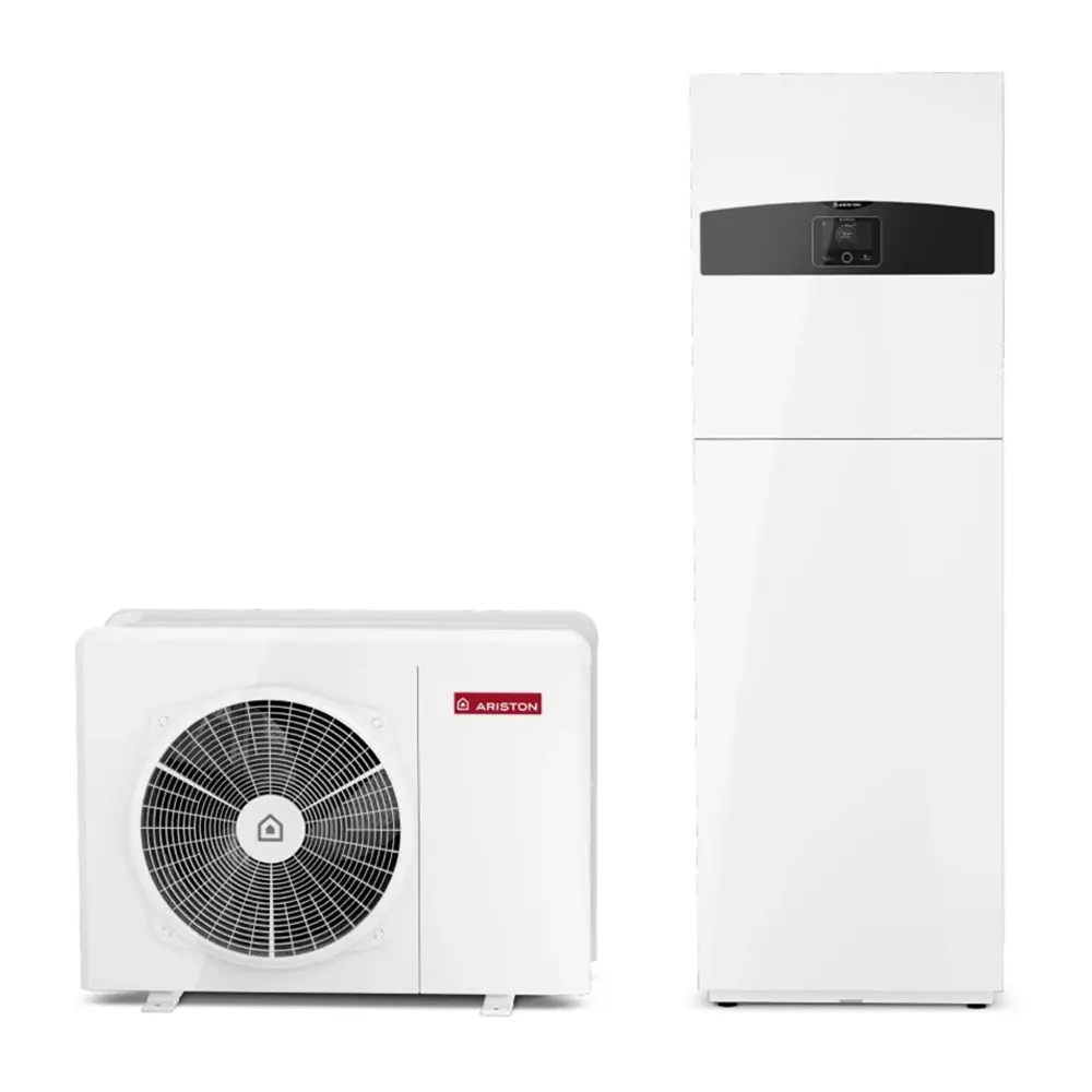 Bomba de calor conectada aire/agua monobloque nimbus compacto m 8 kw tri para Calentador Gas
