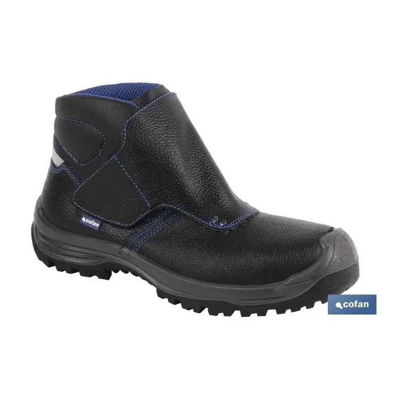 Bota piel negro cierre velcro s3 modelo urian t 41 Cofan