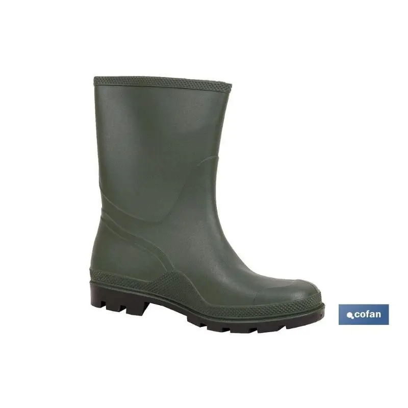 Bota pvc verde media cañ talla 37 Cofan