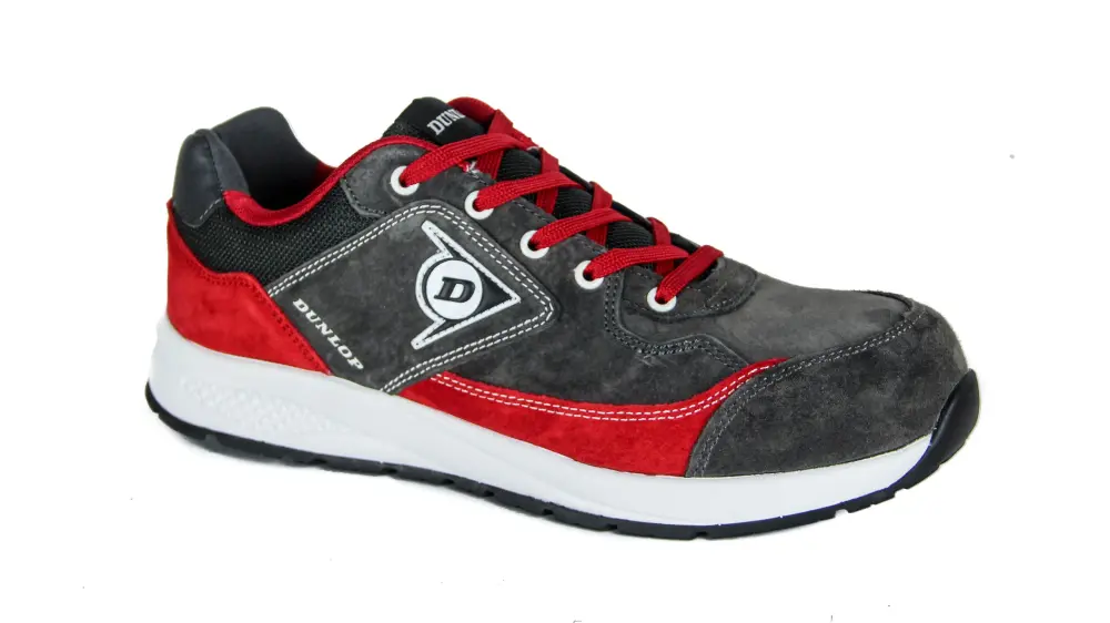 Zapatos flying luka charcoal-red s3 #43 Dunlop