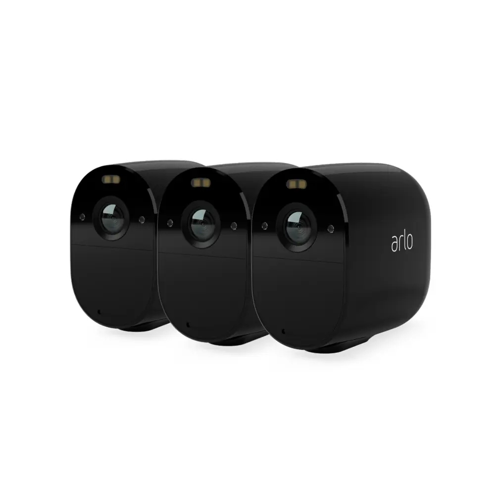 Kit de vigilancia Wi-Fi de 3 cámaras essential spotlight Arlo