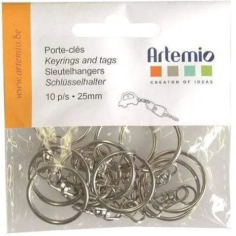 Artemio 10 llaveros + cadena 14020014