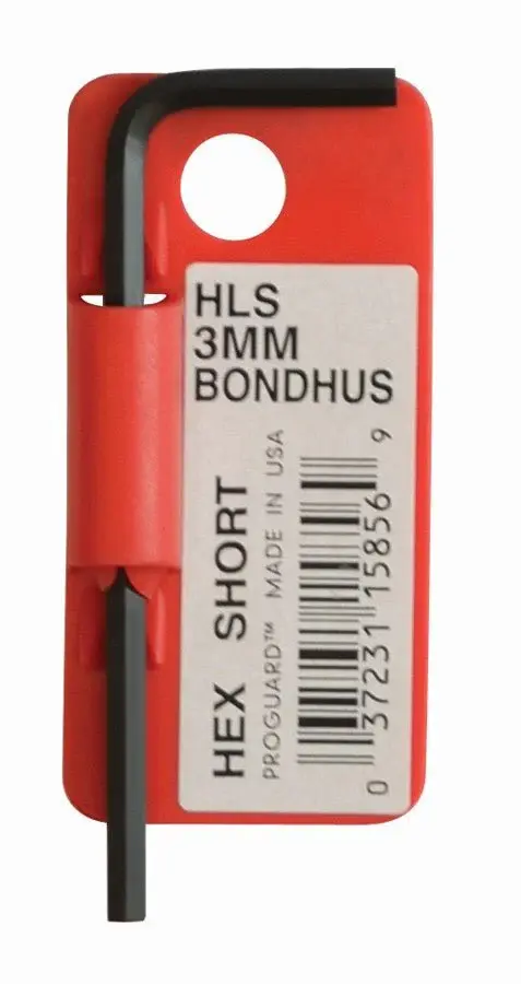 Bondhus 12296 - Bondhus ProGuard hexagonal L-key 32.0 mm. (unit packaging cardboard box)