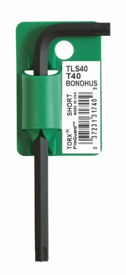 Bondhus 31715 - Llave en L Bondhus ProGuard Torx T15 Corta (lote de 5 unidades) para Cofres y Baúles