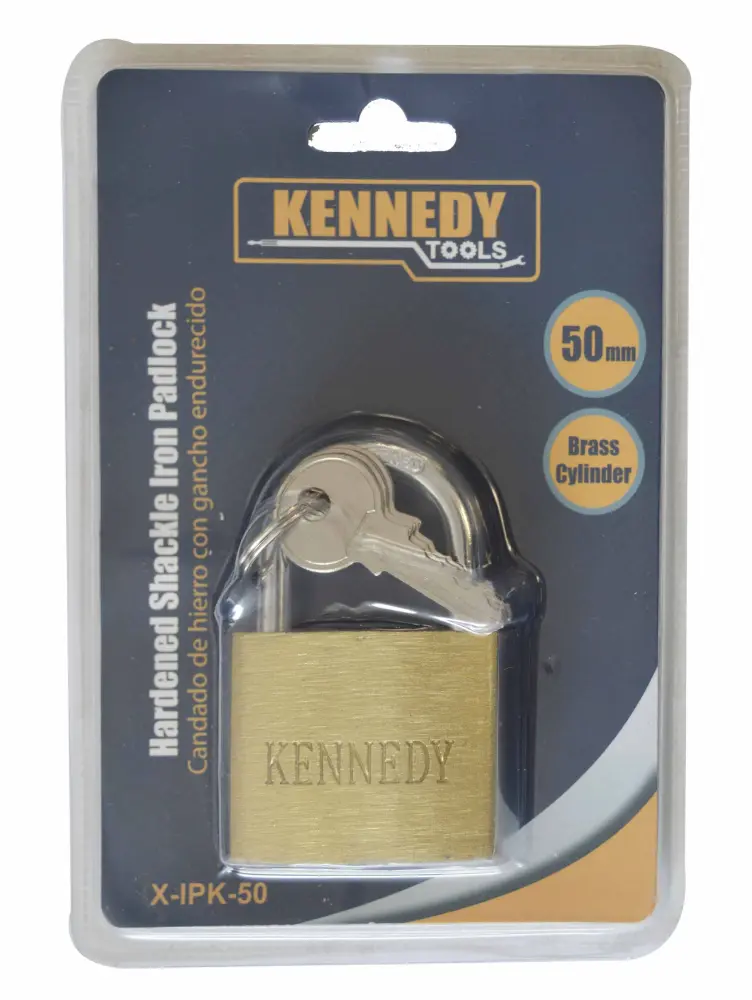 CANDADO DE HIERRO CON GANCHO ENDURECIDO 50MM Resistente al Corte