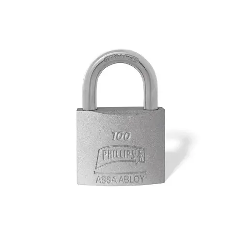 Candado Marca Phillips REF 100 - 25mm - Cuenta con 2 Llaves Fácil Montaje