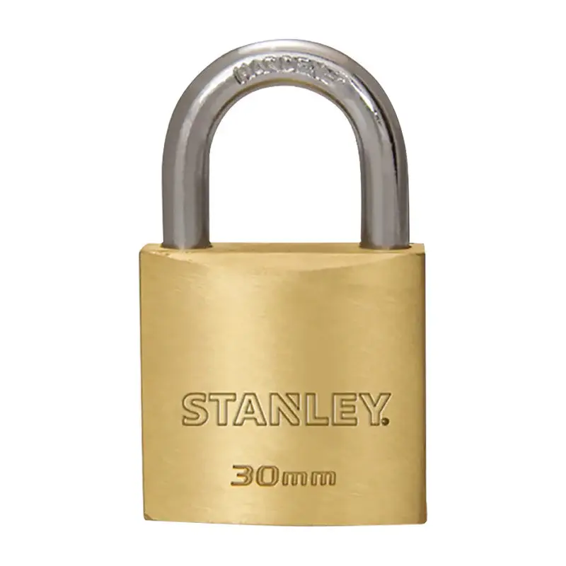 Candado Stanley de Latón 30mm con Arco S742-030