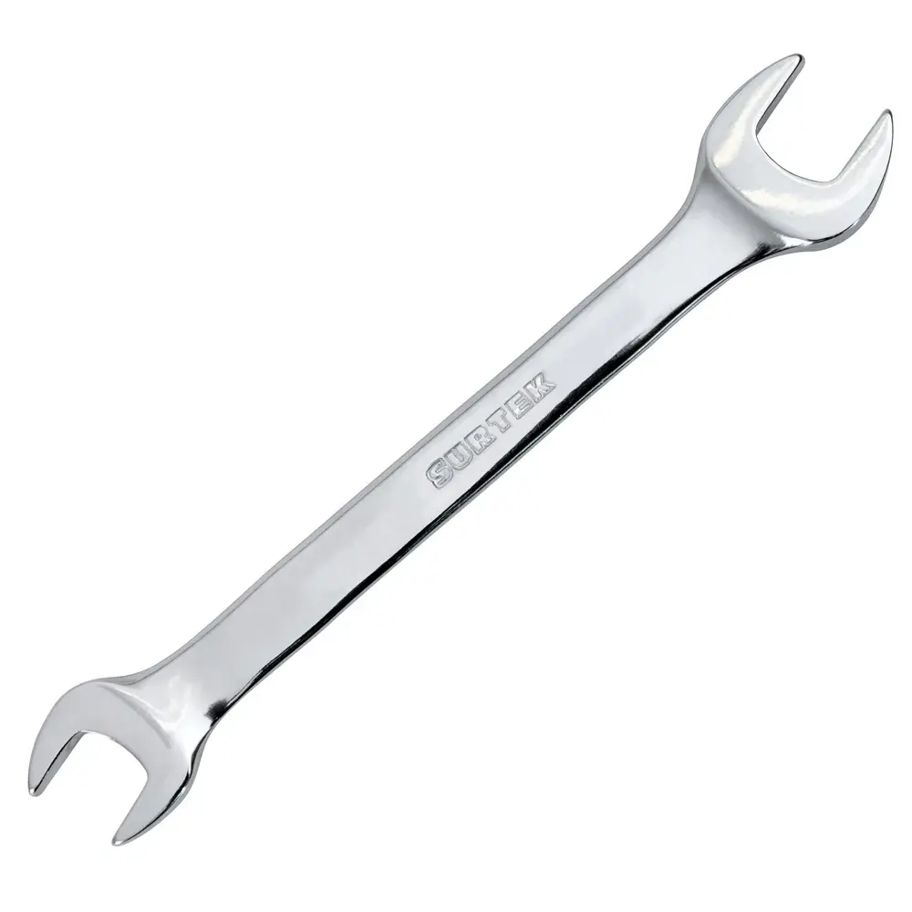 Llave española pulido espejo métrica, 8 x 9mm Surtek Fácil Montaje
