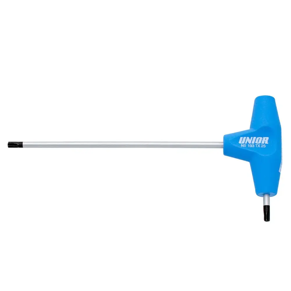 Unior Llave Torx Doble Con Mango T15 para Uso en Exteriores