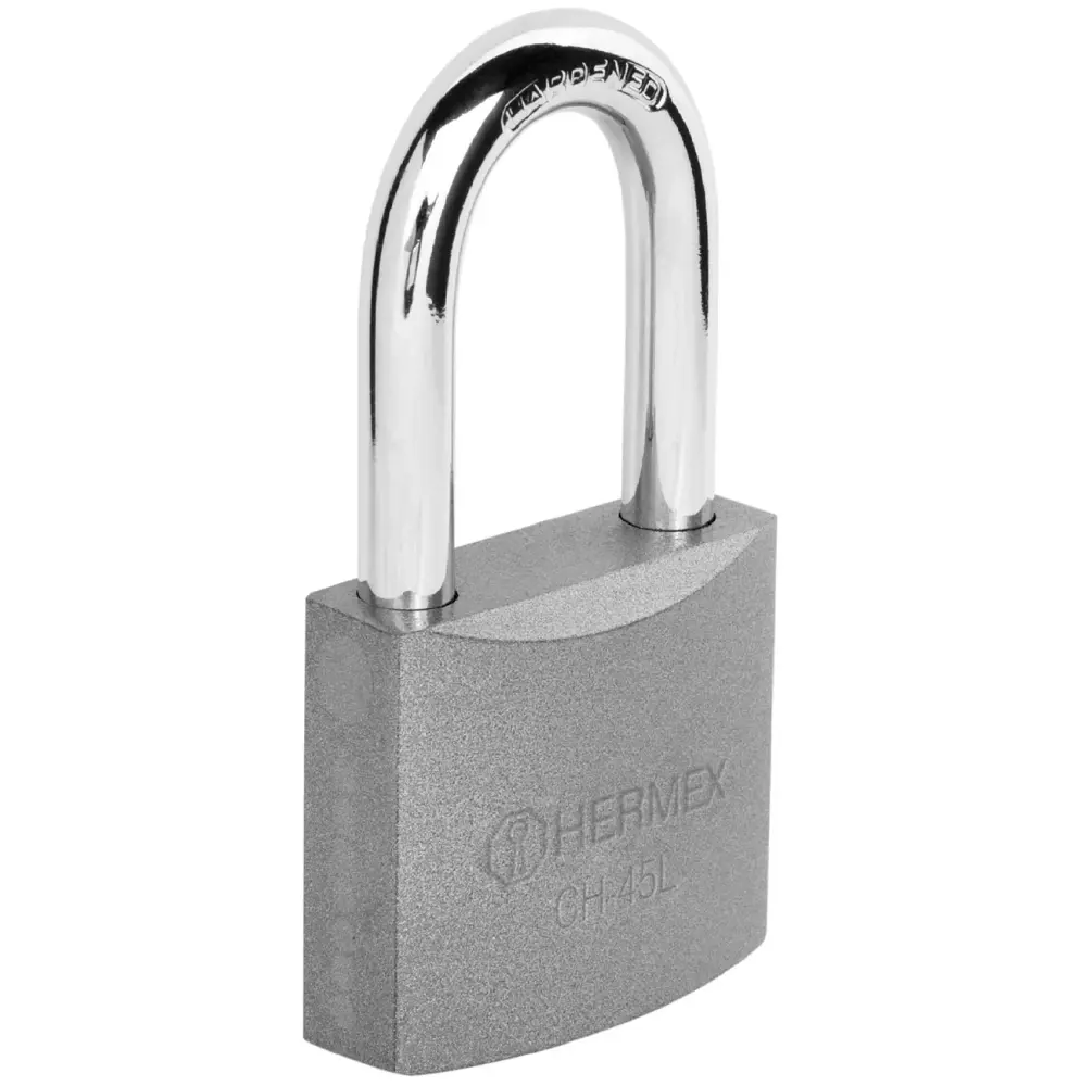 Bisagra de Cofre Candado de Hierro Hermex 45MM / Gancho Alargado.