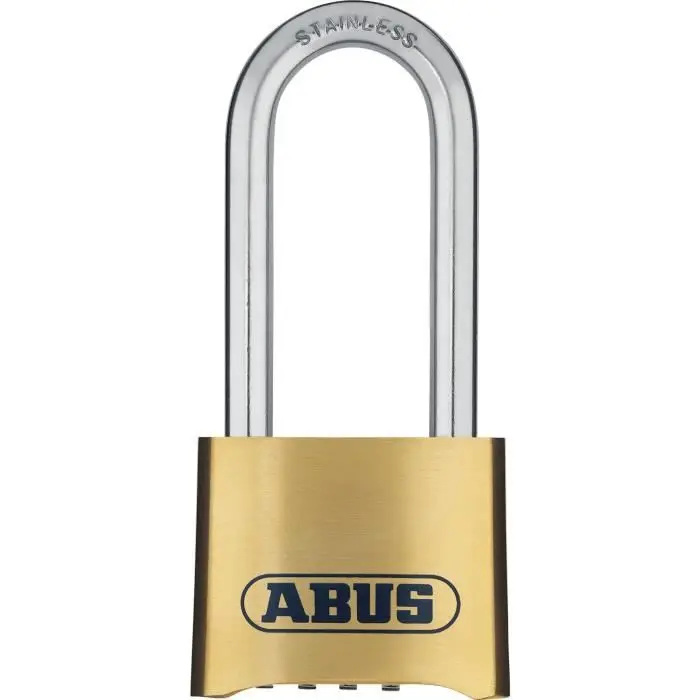 Resistente la Intemperie Candado combinado - abus - 180ib/50hb63 b/dfnli - cuerpo de latón forjado -