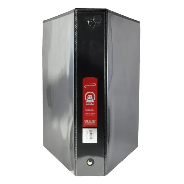 CARPETA 1 1/2 C/MICA NEGRO 3147 BAZIC MNK