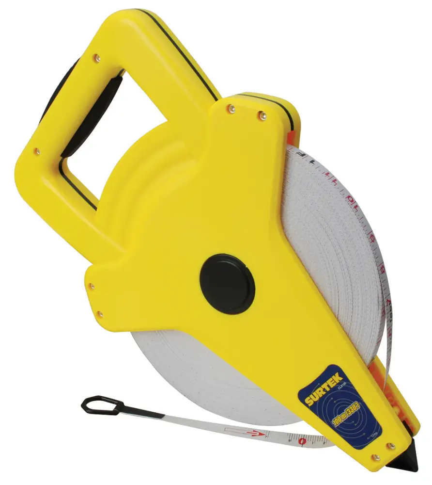 Cinta larga de fibra de vidrio tipo cruceta 100 m Surtek para Proyectos de Bricolaje