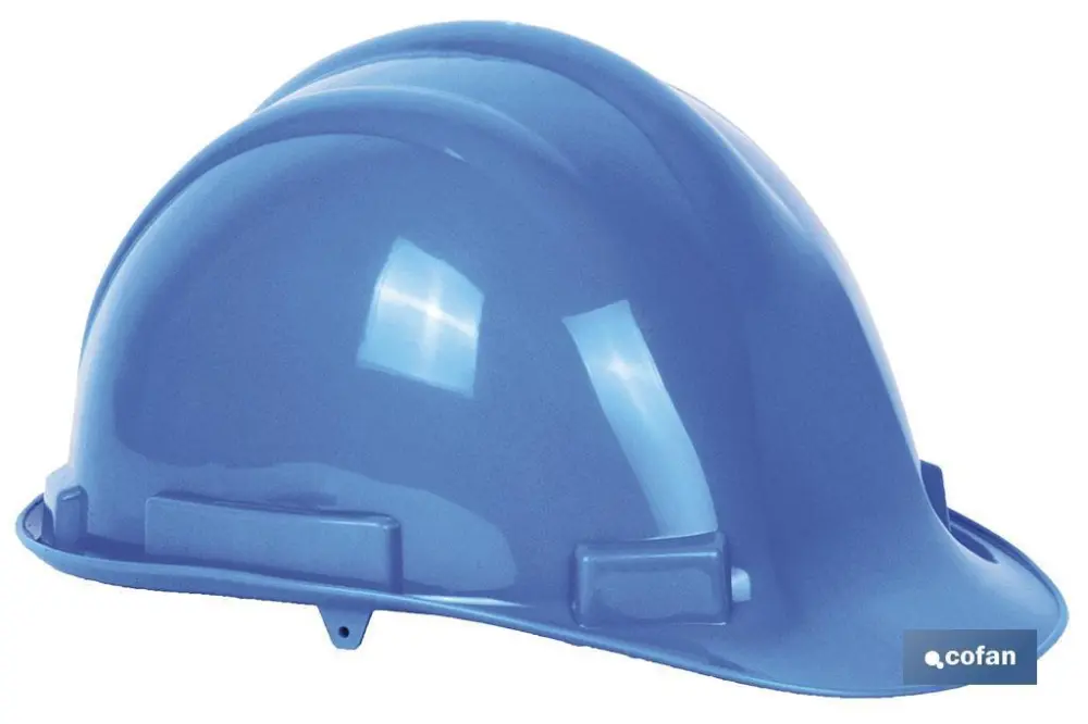 Casco ingeniero amarillo c/regulador Cofan