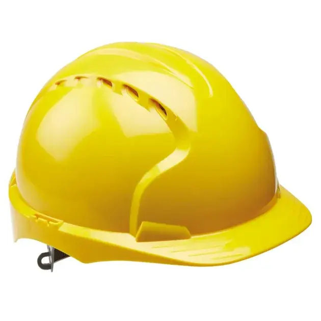 Casco de seguridad amarillo site