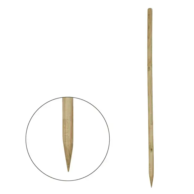 Poste para clavar 80 x ø 4 cm