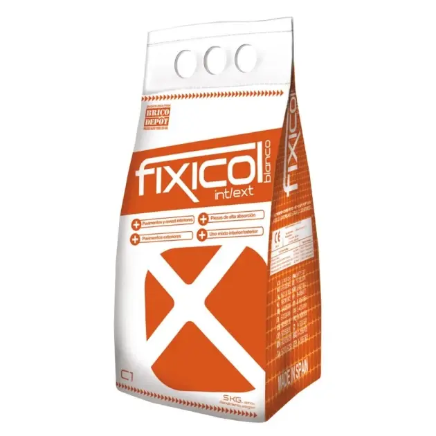 Cemento cola fixicol interior/exterior 5 kg