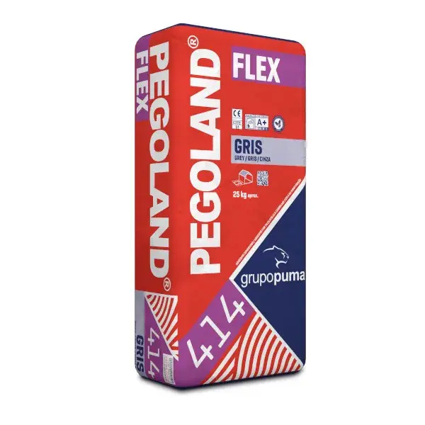 Cemento cola pegoland flex gris 25 kg puma