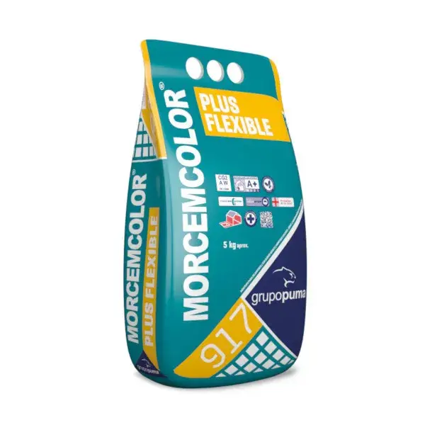 Junta morcem color plus gris macael 5 kg puma