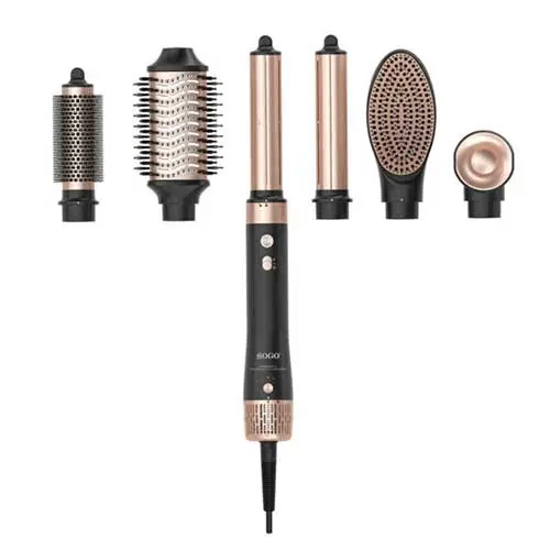 Cepillo Moldeador Sogo SECSS3730 Versatile Radiantstyler Pro 6en1 BLDC