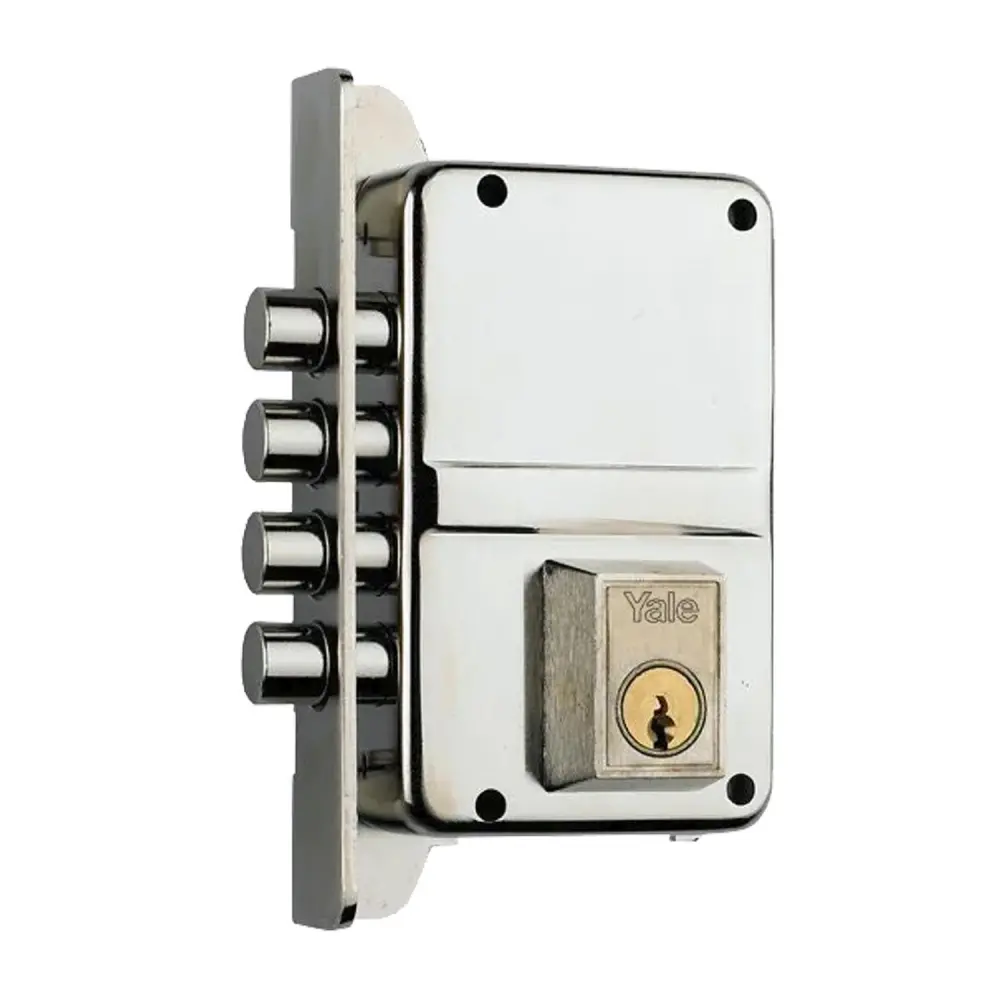 Cerradura con Llave Cerradura yale azbe 8-0 hn 70 izquierda de sobreponer antipalanca