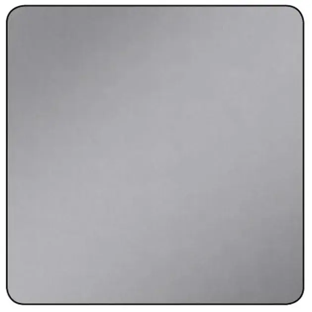 Chapa de acero galvanizado 500 x 500 x 0,55 mm