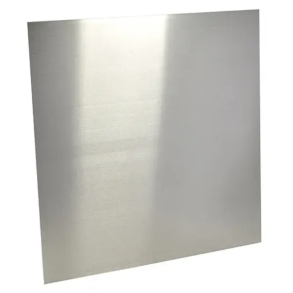 Chapa de aluminio bruto 0,5mm 500x500 mm