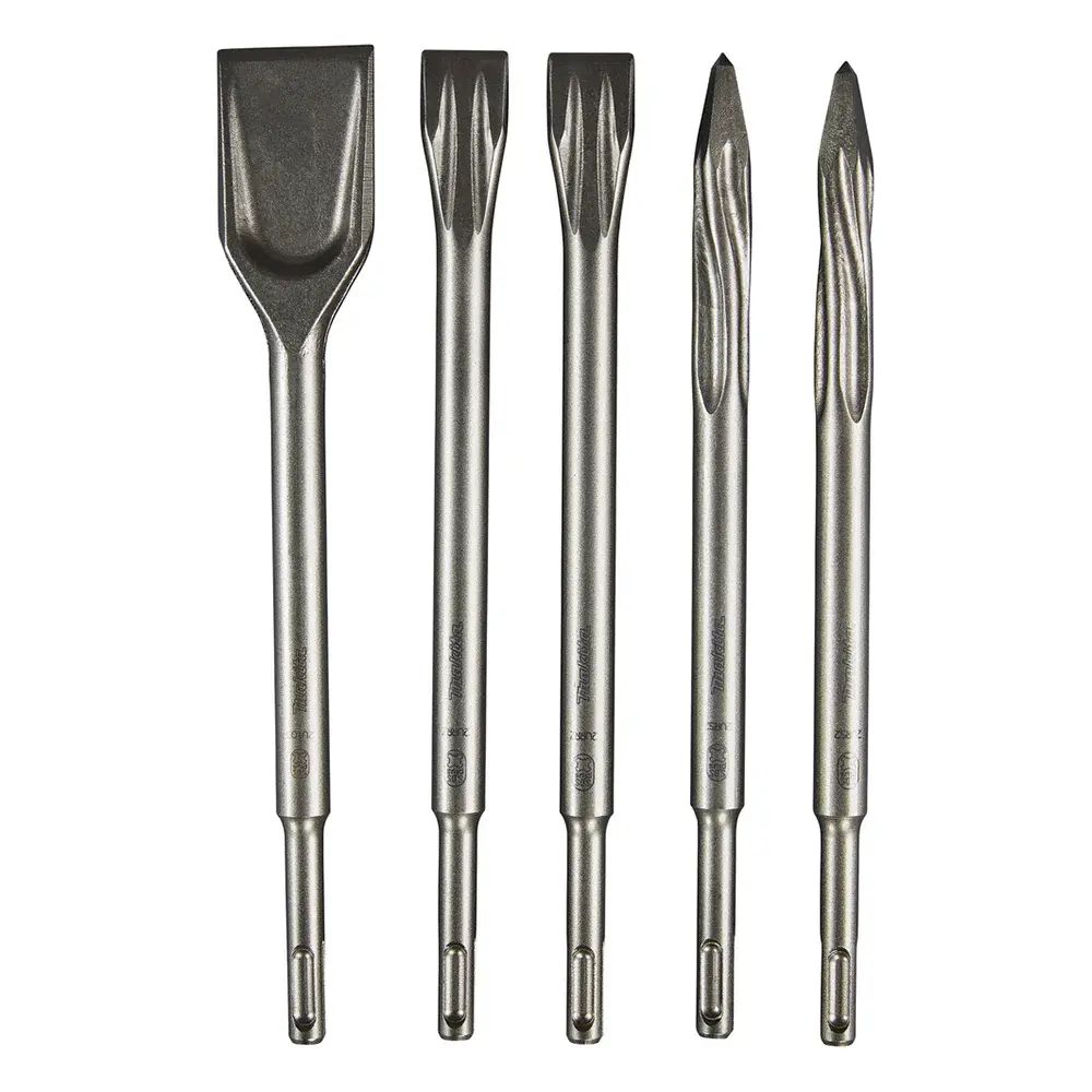 Certificado OEM Kit de Cinceles SDS-PLUS 5 pzas E-13188