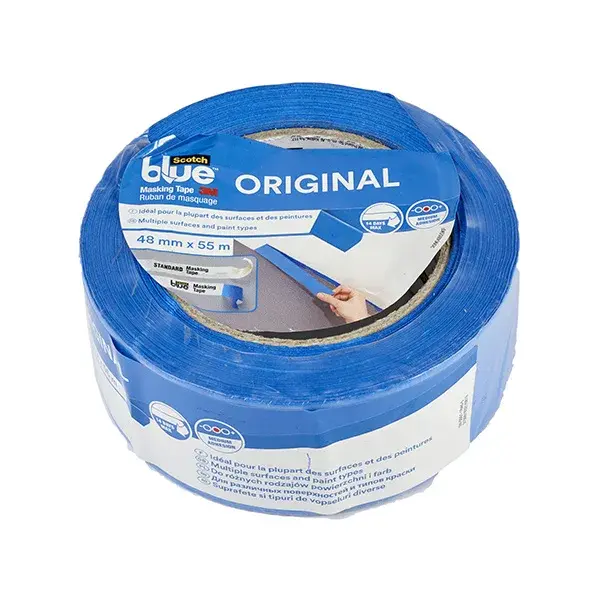 Cinta krepp azul 48 mm x 55 m scotch 3m