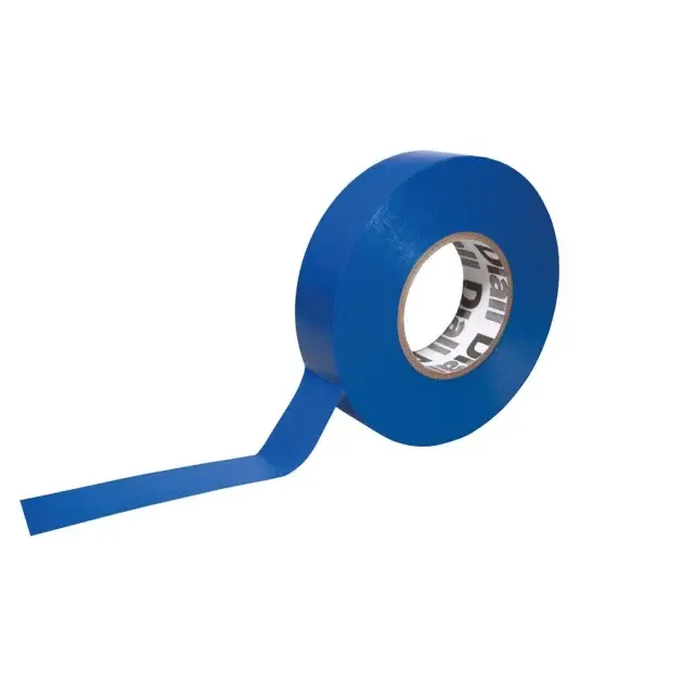 Cinta aislante 19 mm x 33 m azul diall
