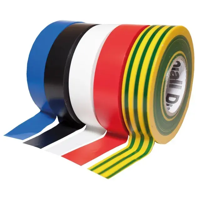 Pack cinta aislante 33x19 mm Diall 5 uds