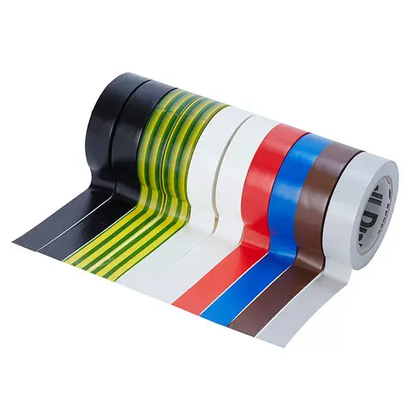 Pack 10 unidades de cinta aislante diall 10 m 15 mm