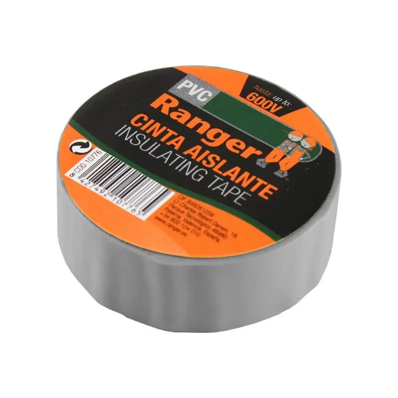 Cinta aislante 20x19 gris c-10 Ranger