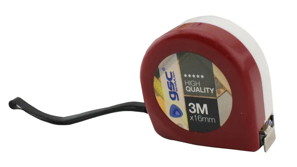 Certificado ISO 2100458 BL 3m CINTA METRICA ECONOMICA 16mm GSC